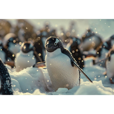 Penguin Painting